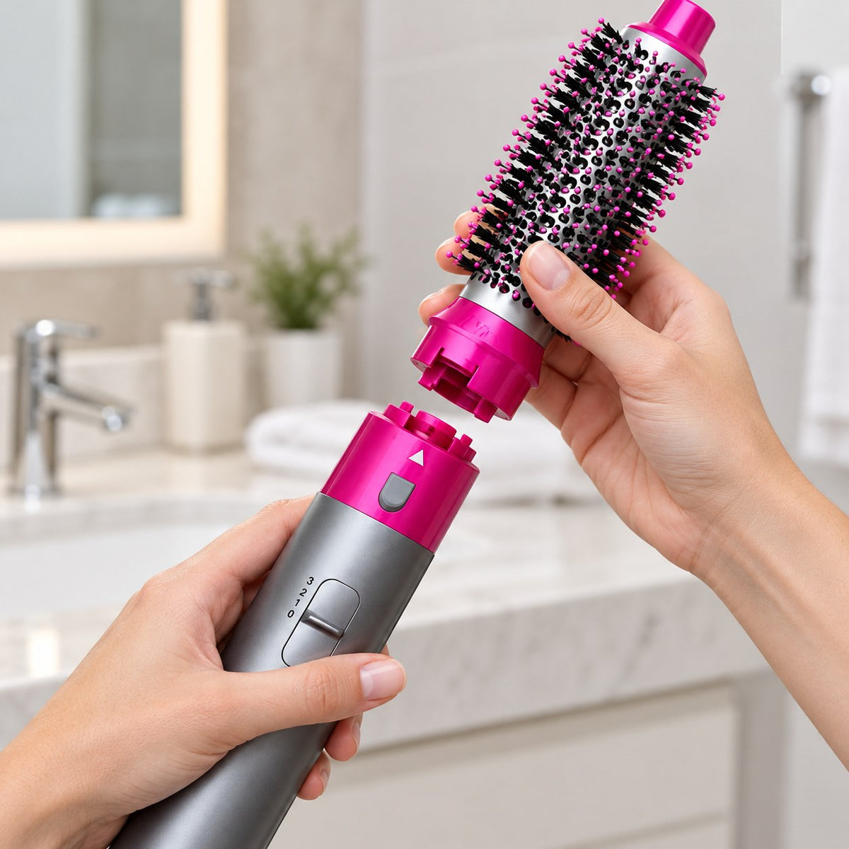 Secador de Pelo Profesional Smallwell con Cepillo